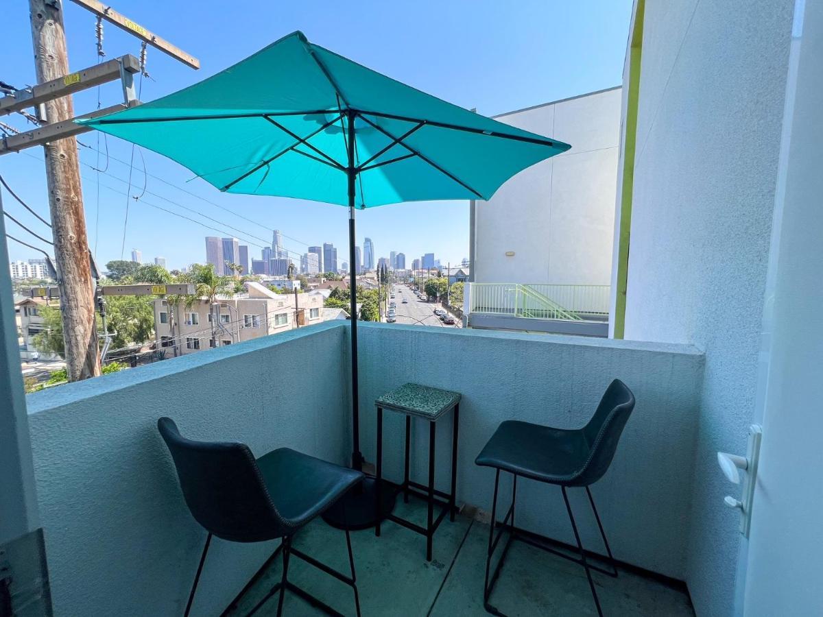 Downtown Los Angeles Skyline Balcony View Modern Penthouse エクステリア 写真