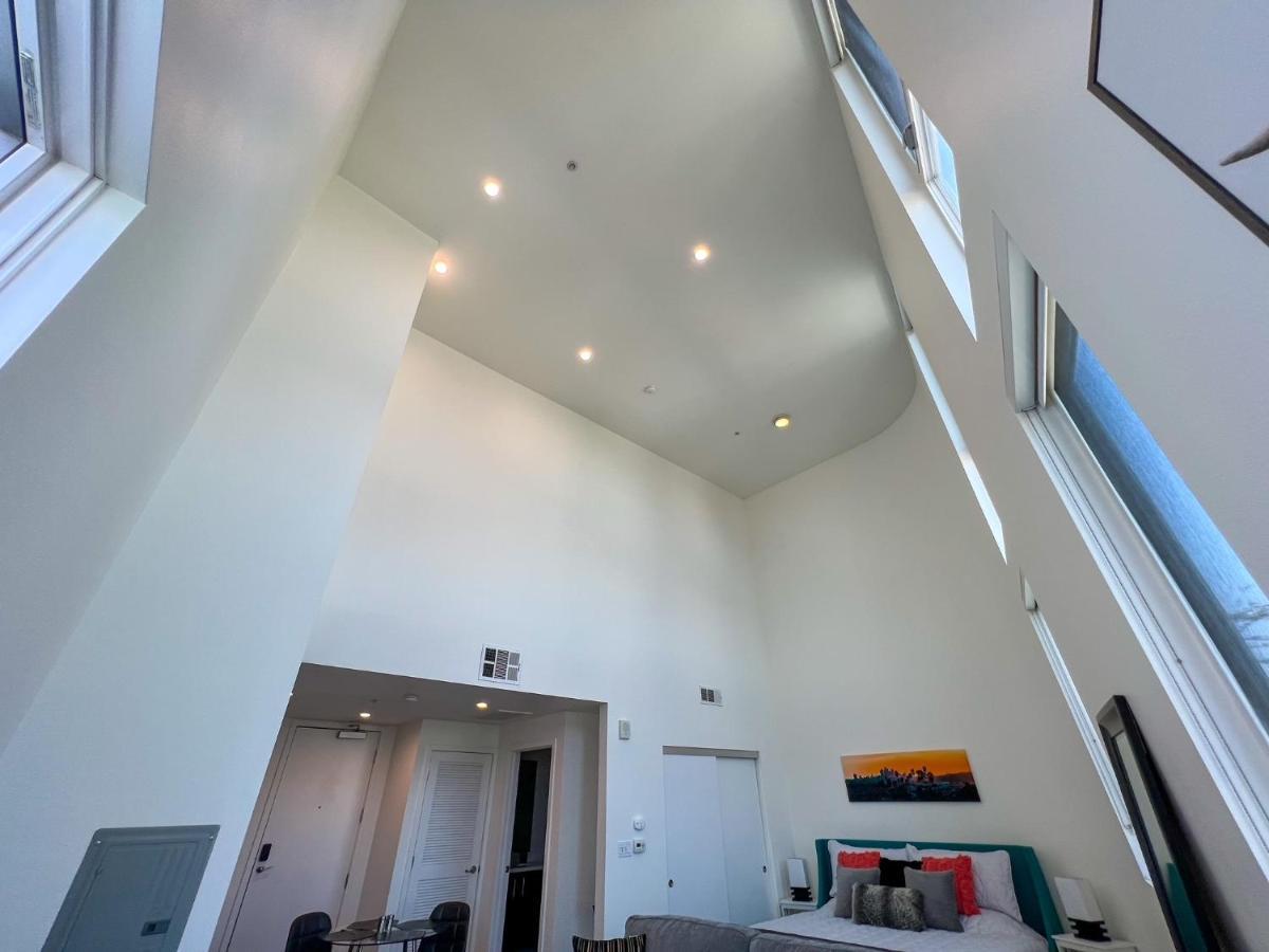 Downtown Los Angeles Skyline Balcony View Modern Penthouse エクステリア 写真