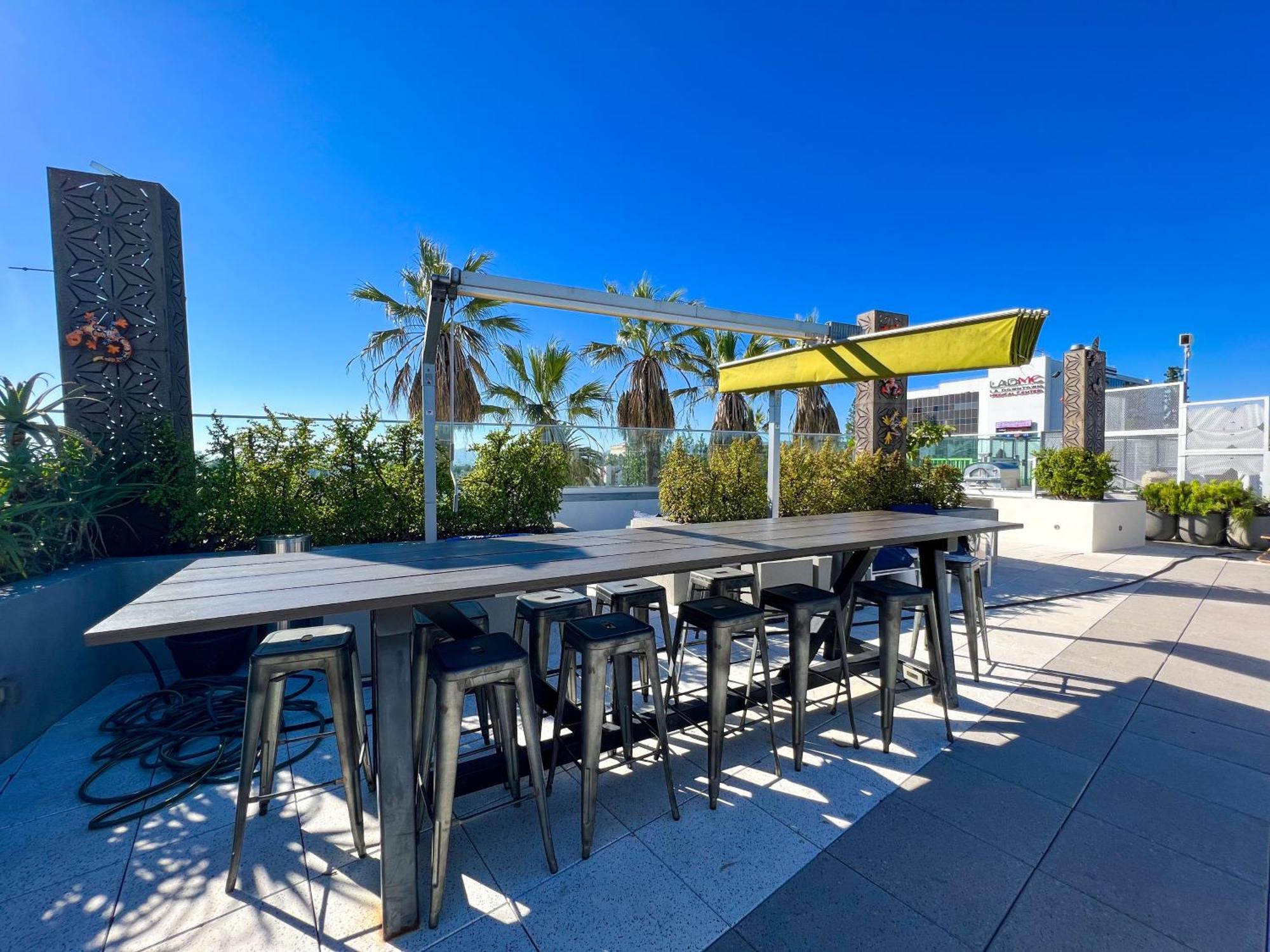 Downtown Los Angeles Skyline Balcony View Modern Penthouse エクステリア 写真